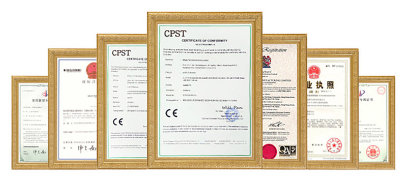 ActiLED-F7070 active cooling( heatsink and fan) CERTIFICATE